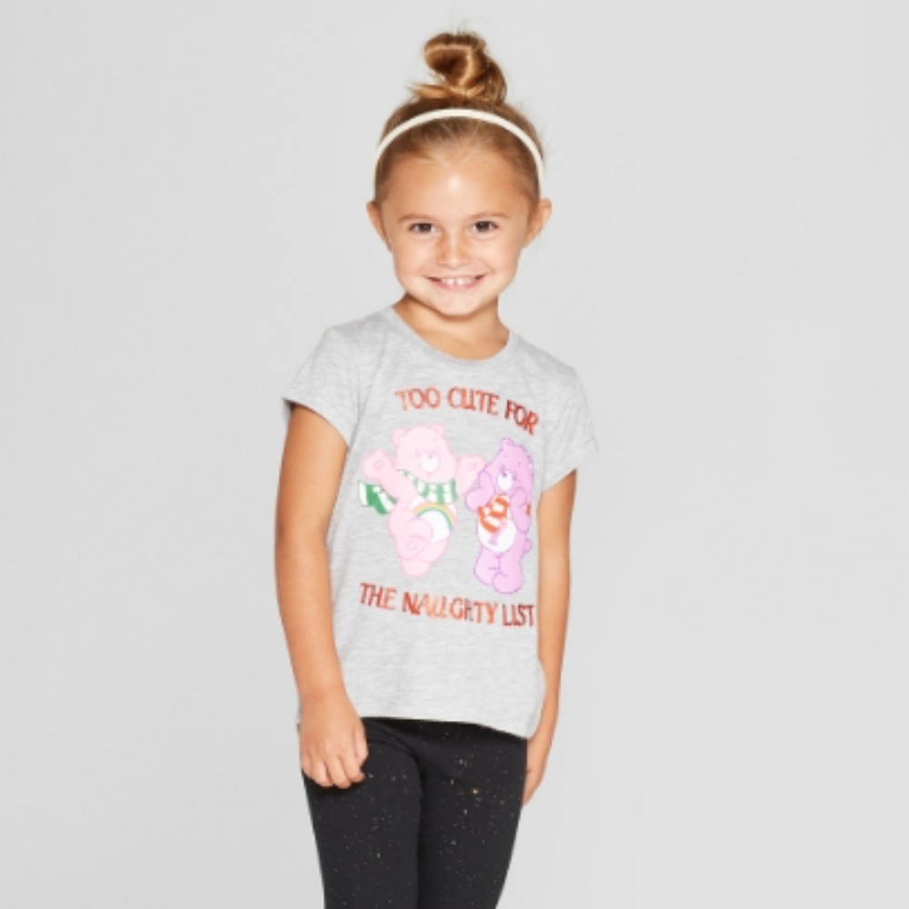 NWT Toddler Girls Care Bears tshirt - 3T